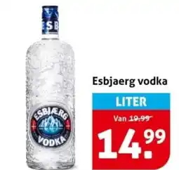 Hoogvliet Esbjaerg vodka aanbieding