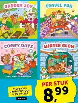 Boekenvoordeel KLEURBOEKEN aanbieding