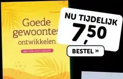 Boekenvoordeel Goede gewoontes ontwikkelen aanbieding