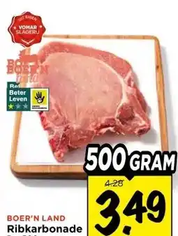 Vomar Voordeelmarkt Ribkarbonade aanbieding