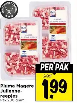 Vomar Voordeelmarkt Pluma Magere Julienne- reepjes aanbieding