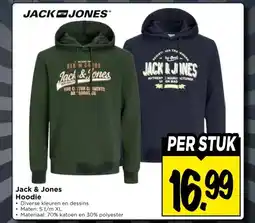 Vomar Voordeelmarkt Jack & Jones Hoodie aanbieding