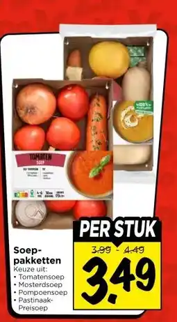 Vomar Voordeelmarkt Soep- pakketten aanbieding
