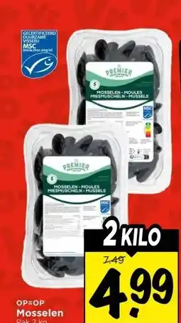 Vomar Voordeelmarkt Mosselen aanbieding