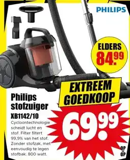Dirk Philips stofzuiger XE1142/10 aanbieding