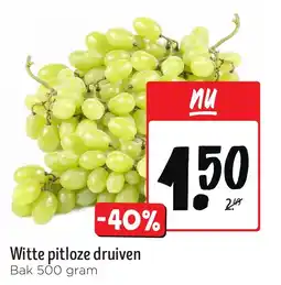Jumbo Witte pitloze druiven aanbieding