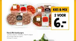Jumbo Kies & Mix hamburgers aanbieding