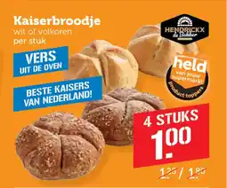 Coop Kaiserbroodje aanbieding