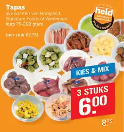 Coop Tapas aanbieding