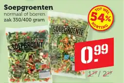 Coop Soepgroenten aanbieding