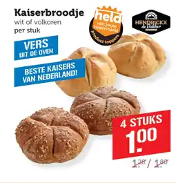 Coop Kaiserbroodje aanbieding