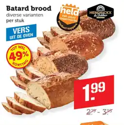 Coop Batard brood aanbieding