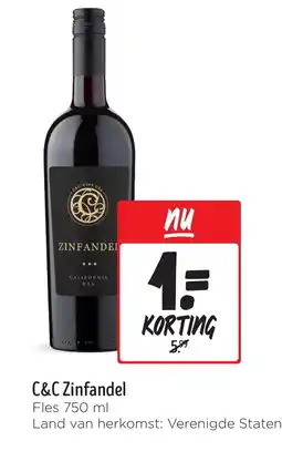 Jumbo C&C Zinfandel aanbieding