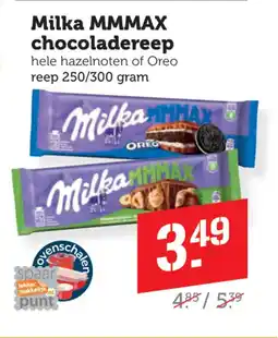Coop Milka MMMAX chocoladereep aanbieding