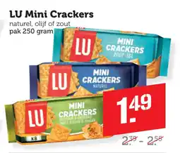 Coop LU Mini Crackers aanbieding