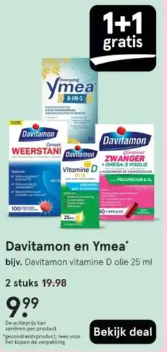 Etos Davitamon en Ymea aanbieding