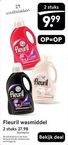 Etos Fleuril wasmiddel aanbieding