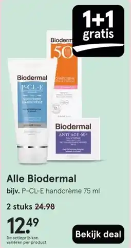 Etos Alle Biodermal aanbieding