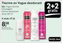 Etos Therme en Vogue deodorant aanbieding