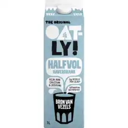 Jumbo Oatly The Original Haverdrank Halfvol 1 L aanbieding
