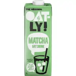 Jumbo Oatly! The Original Matcha Oat Drink 1 L aanbieding