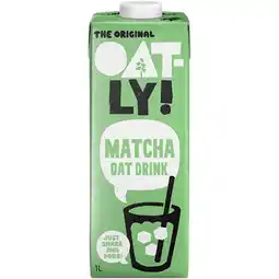 Jumbo Oatly! The Original Matcha Oat Drink 1 L aanbieding
