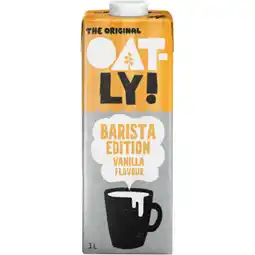 Jumbo Oatly! The Original Barista Edition Vanilla Flavour 1L aanbieding