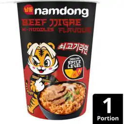 Jumbo Namdong Snack Beef Jjigae 83 g aanbieding