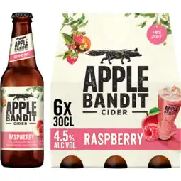 Jumbo Apple Bandit Raspberry Cider Fles 6 x 300ml aanbieding