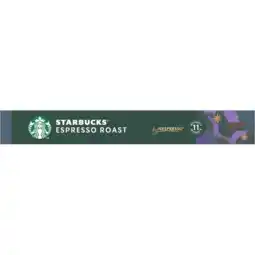 Jumbo Starbucks by Nespresso Espresso Roast 10 Capsules 55 g aanbieding