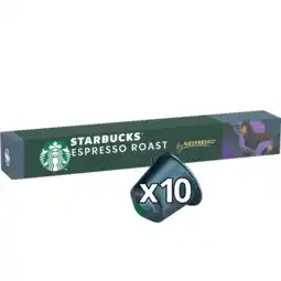 Jumbo Starbucks by Nespresso Espresso Roast 10 Capsules 55 g aanbieding