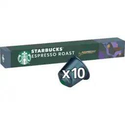 Jumbo Starbucks by Nespresso Espresso Roast 10 Capsules 55 g aanbieding