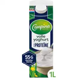 Jumbo Campina Extra Proteïne volle yoghurt 1L aanbieding