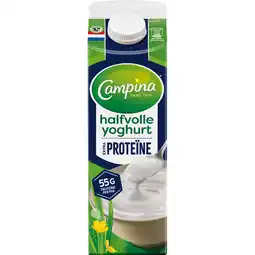 Jumbo Campina Extra Proteïne halfvolle yoghurt 1L aanbieding