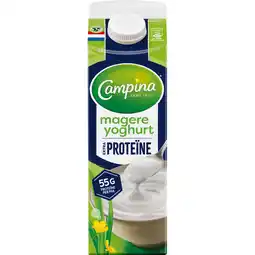 Jumbo Campina Extra Proteïne magere yoghurt 1L aanbieding