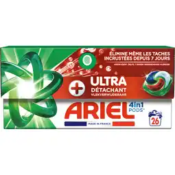 Jumbo Ariel 4in1 PODS Ultra Wasmiddel Capsules 26 Wasbeurten aanbieding