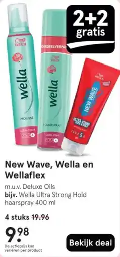 Etos New Wave, Wella en Wellaflex aanbieding