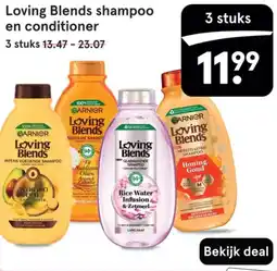 Etos Loving Blends shampoo en conditioner aanbieding