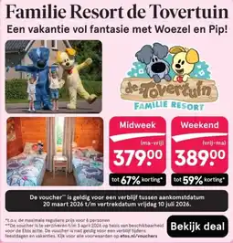 Etos Familie Resort de Tovertuin aanbieding
