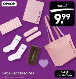 Etos Cabau accessoires aanbieding