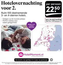 Etos Hotelovernachting voor 2. aanbieding