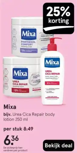 Etos Mixa aanbieding