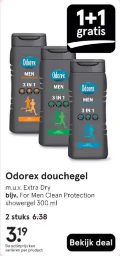 Etos Odorex douchegel aanbieding