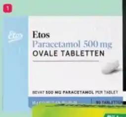 Etos Etos paracetamol aanbieding