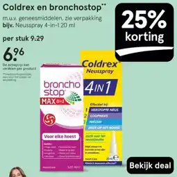 Etos Coldrex en bronchostop aanbieding