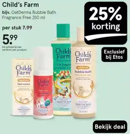 Etos Child's Farm aanbieding