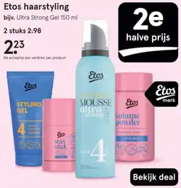 Etos Etos haarstyling aanbieding