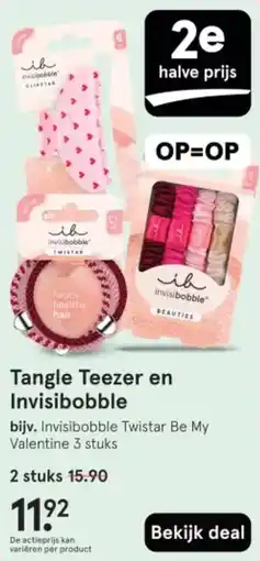 Etos Tangle Teezer en Invisibobble aanbieding