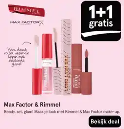 Etos Max Factor & Rimmel aanbieding