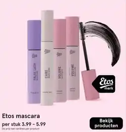 Etos Etos mascara aanbieding